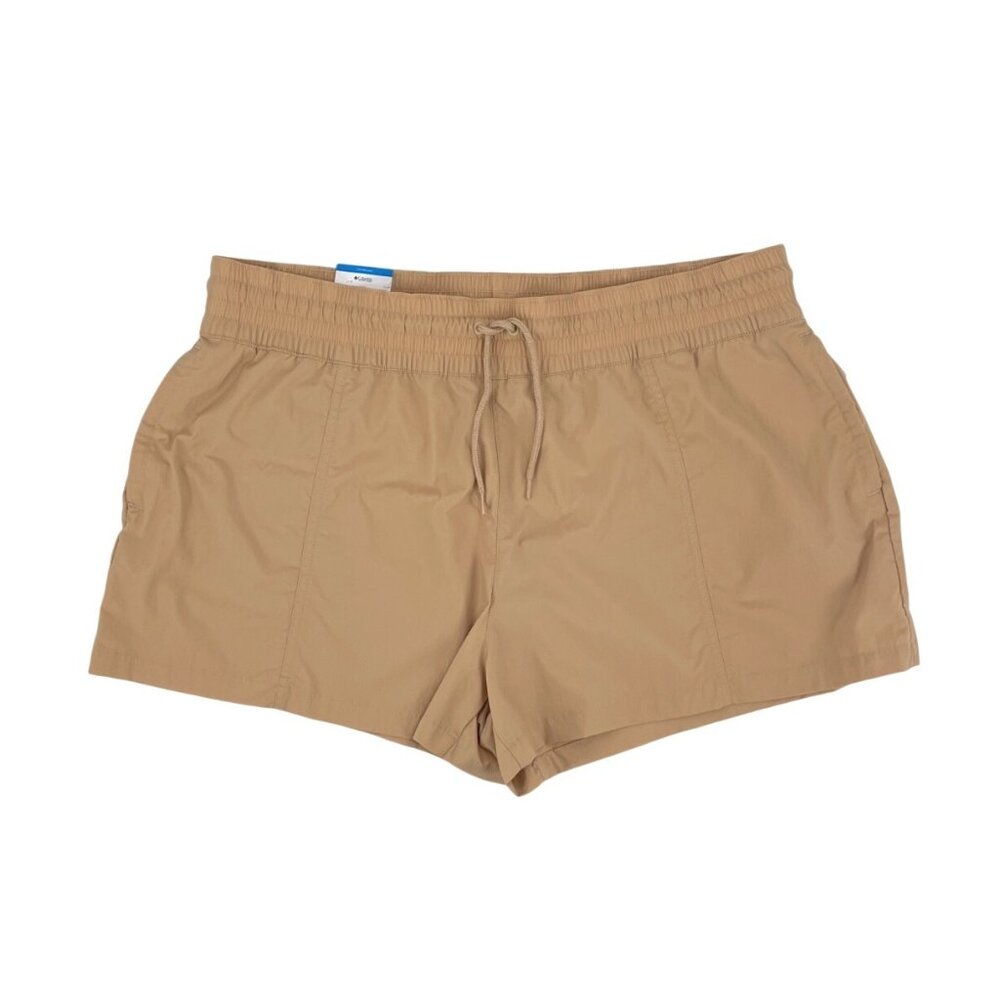NWT Columbia Boundless Trek Active Shorts Womens XL Omni-Shade UPF 50 Pull On
